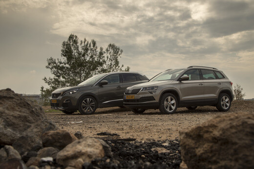 פיגו 3008 מול סקודה קארוק